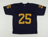 Hassan Haskins Signed Michigan Wolverines Jersey (Playball ink Hologram) Sr. R.B