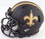 Alvin Kamara Signed New Orleans Saints Mini Helmet (Beckett) 5xPro Bowl RB
