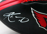 Kyler Murray Autographed Arizona Cardinals Black Logo Football- Beckett W *White