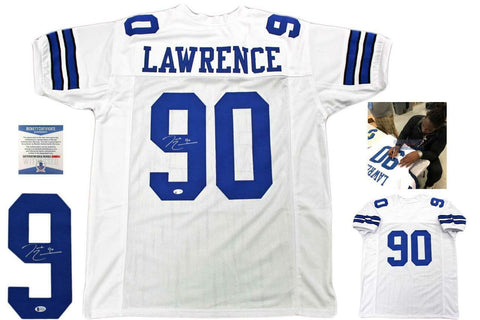 Demarcus Lawrence Autographed SIGNED Jersey - Beckett Authentic - White