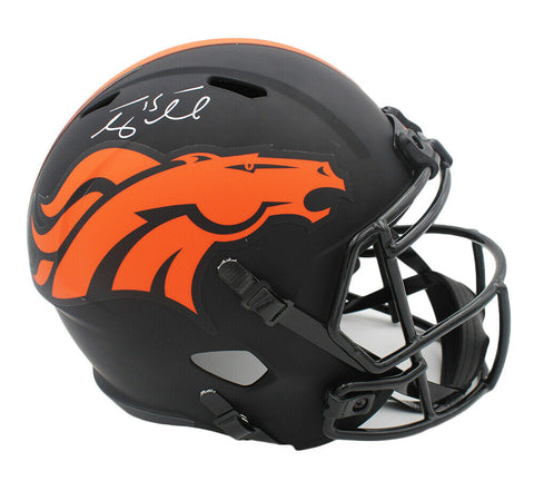 Tim Tebow Signed Denver Broncos Speed Full Size Eclipse NCAA Helmet