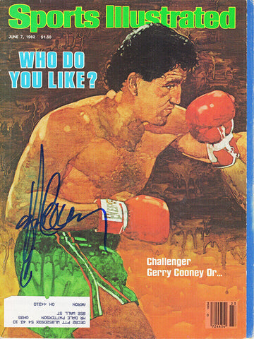 Gerry Cooney Signed Sports Illustrated 6/7/82 Original Magazine - (SCHWARTZ COA)