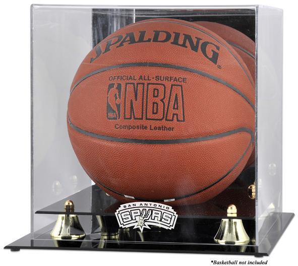 SA Spurs (2002-2017) Golden Classic Basketball Display Case