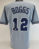 Wade Boggs New York Yankees Signed Jersey (JSA COA) 1996 World Series Champ 3.B.