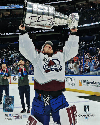 Darcy Kuemper Autographed/Signed Colorado Avalanche 8x10 Photo FAN 37467