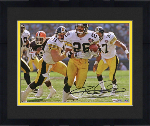 Framed Rod Woodson Pittsburgh Steelers Autographed 8" x 10" Running Photograph