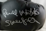 Pernell Whitaker Autographed Black Everlast Boxing Glove - JSA W Auth *Silver