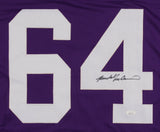 Randall McDaniel Signed Minnesota Vikings Jersey (JSA COA) 12xPro Bowl O Lineman