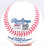 Bryan Abreu Autographed Rawlings OML Baseball - Tristar *Blue