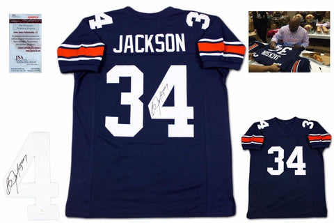 Bo Jackson Autographed SIGNED Jersey - Navy - Beckett Authenticated