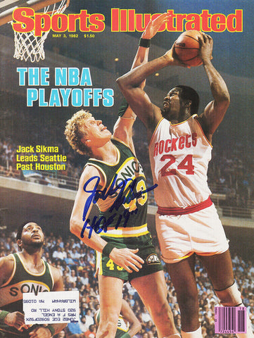 Jack Sikma Signed Sports Illustrated May 3, 1982 Magazine w/HOF'19 -SCHWARTZ COA