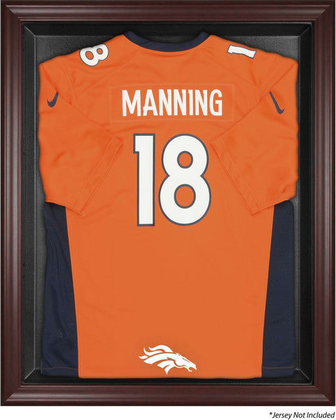 Broncos Mahogany Frame Jersey Display Case - Fanatics Authentic
