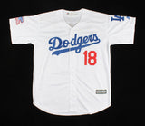 Bill Russell Signed Los Angeles Dodgers Jersey (PSA COA) 1981 World Series Patch