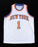 Chris Childs Signed Knicks Jersey (PSA COA) New York Point Guard 1994-2001