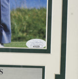 Jack Nicklaus Signed Framed 8x10 Golf Photo JSA