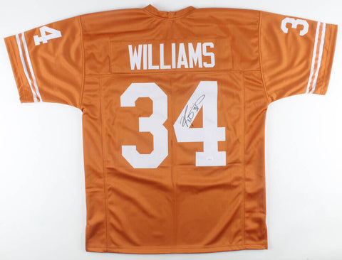 Ricky Williams Signed Texas Longhorns Jersey (JSA Hologram) Saints, Dolphins R.B