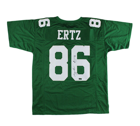 Zach Ertz Signed Philadelphia Custom Throwback Green Jersey