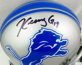 Kenny Golladay Autographed Detroit Lions Mini Helmet- JSA W Auth *Black