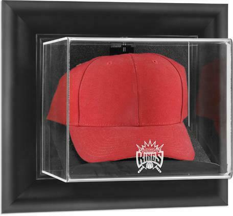 Sacramento Kings Black Framed Wall- Cap Display Case - Fanatics
