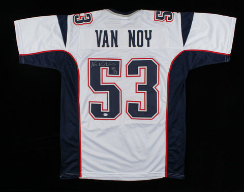 Kyle Van Noy Signed Patriots Jersey (PSA/DNA COA) New England 2xSB Champion LB