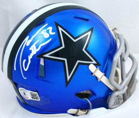 Jason Witten Autographed Dallas Cowboys Flash Speed Mini Helmet-Beckett W Holo