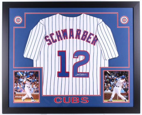 Kyle Schwarber Signed Cubs Jersey (Schwartz COA)