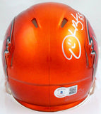 Derrick Brooks Autographed Buccaneers Flash Speed Mini Helmet-Beckett W Holo
