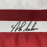 Framed Autographed/Signed Nick Saban 33x42 Alabama Split Pro Cut Jersey PSA COA