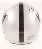 Lynn Bowden Jr. Signed Las Vegas Raiders Speed Mini-Helmet (Beckett COA)