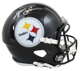 Steelers Lynn Swann Signed Full Size Speed Rep Helmet w/ Silver Sig BAS Witness