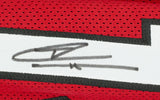 Tyler Herro Miami Signed Red Basketball Jersey JSA
