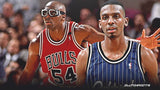 Horace Grant Signed Basketball Insc "4xNBA Champ" (Beckett) Bulls, Magic, Lakers