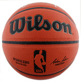 Lakers James Worthy Authentic Signed Wilson Basketball Autographed BAS Witnessed
