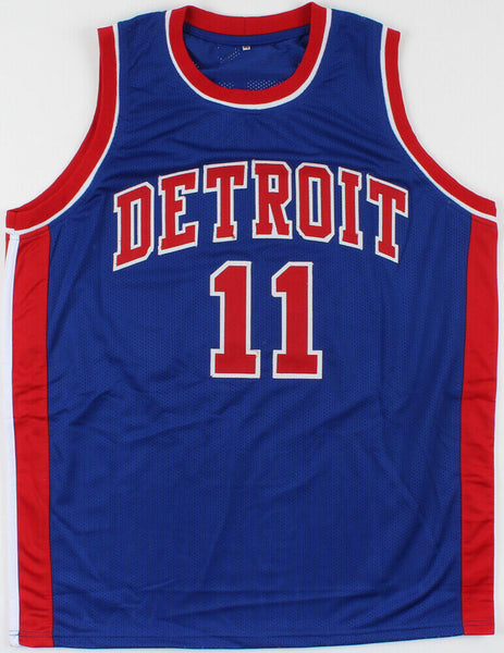 Isiah Thomas Detroit Pistons Number 11 Retro Vintage Jersey