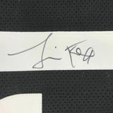 FRAMED Autographed/Signed JAMIE FOXX Willie Beamen 33x42 Black Jersey JSA COA