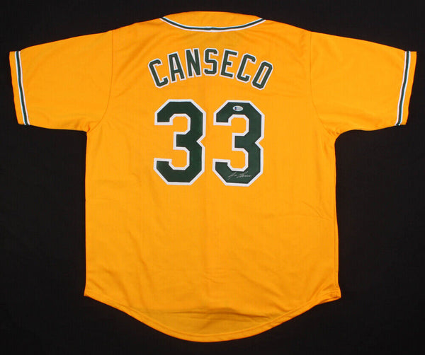 Oakland Athletics Jose Canseco Signed Jersey with JSA COA