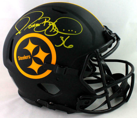 Jerome Bettis Signed Steelers F/S Eclipse Speed Authentic Helmet- Beckett W Auth