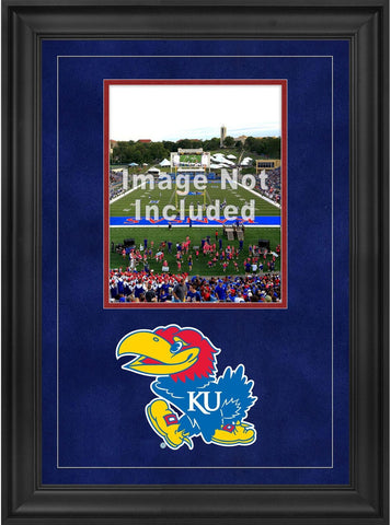 Kansas Jayhawks Deluxe 8x10 Vertical Photo Frame w/Team Logo