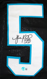 Luke Kuechly Autographed Black Pro Style Jersey-Beckett W Hologram *Black