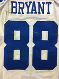 Cowboys Dez Bryant Game Worn White Reebok Road Jersey 12/4/2011 Photo Matched