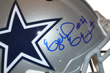 Ezekiel Elliott Signed Dallas Cowboys Authentic Speed Helmet Beckett 37020