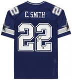 FRMD Emmitt Smith Dallas Cowboys Signed Navy Mitchell & Ness Authentic Jersey