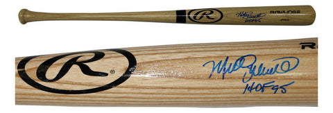 Mike Schmidt Autographed Philadelphia Phillies Blonde Baseball Bat HOF JSA 30495