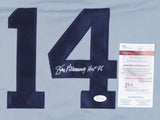 Jim Bunning Signed Detroit Tigers Jersey Inscribed "HOF 96" (JSA COA) HOF 1996