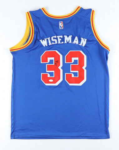 James Wiseman Signed Golden State Warriors Jersey (JSA COA) 2020 #2 Draft Pick