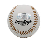Don Mattingly Signed New York Yankees Rawlings OML Gold Glove MLB Baseball