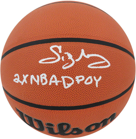 Sidney Moncrief Signed Wilson Indoor/Outdoor NBA Basketball w/2x DPOY - (SS COA)