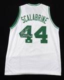 Brian Scalabrine Signed Boston Celtics Jersey "White Mamba" (JSA) 2008 NBA Champ