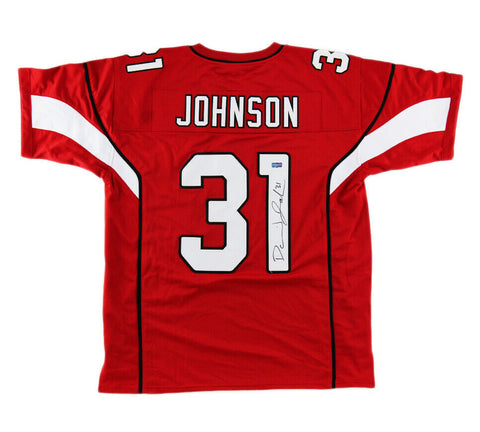 David Johnson Signed Arizona Custom Red Jersey