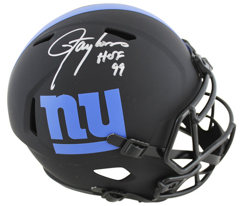 Giants Lawrence Taylor Signed Eclipse Full Size Speed Rep Helmet BAS Witnessed
